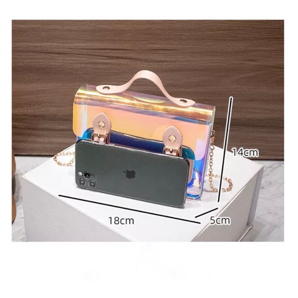 Hologram PU Makeup Bag - Picture 2 of 8